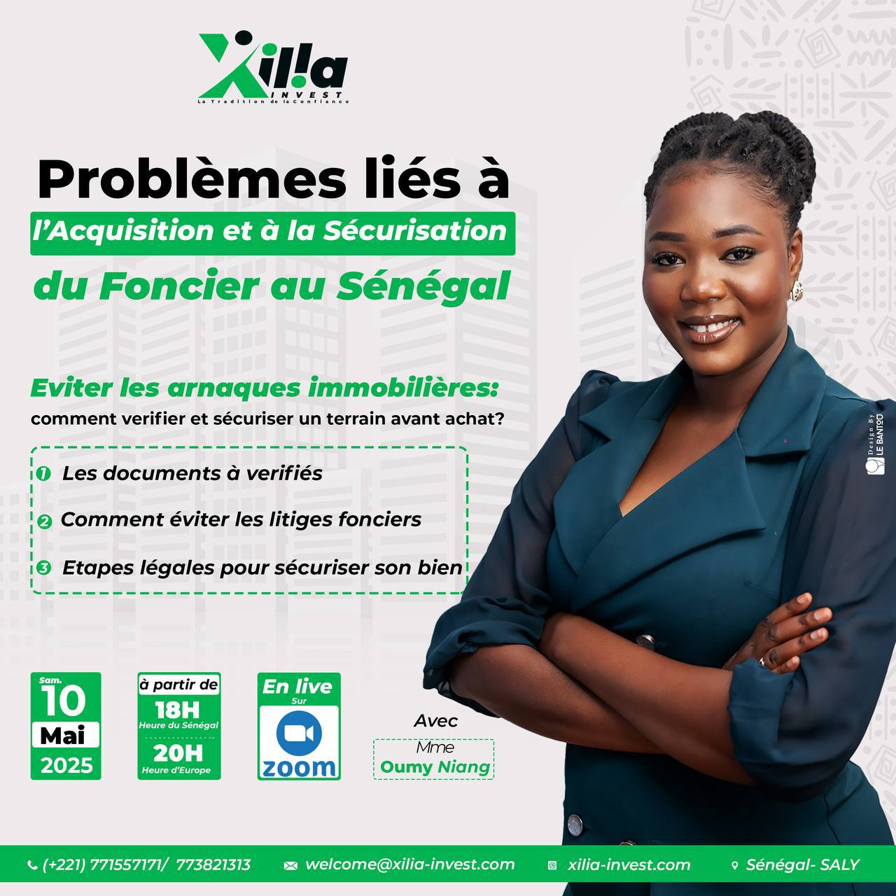 Flyer Webinaire Foncier